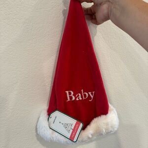Red Baby Santa Hat